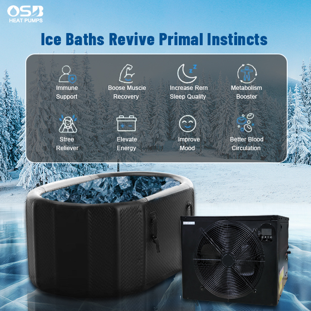 Ozone Ice Bath Recovery Pod Wi-Fi Control Cold 3