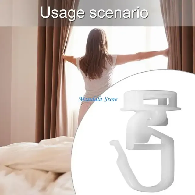 Curtain Glider with Hook 3