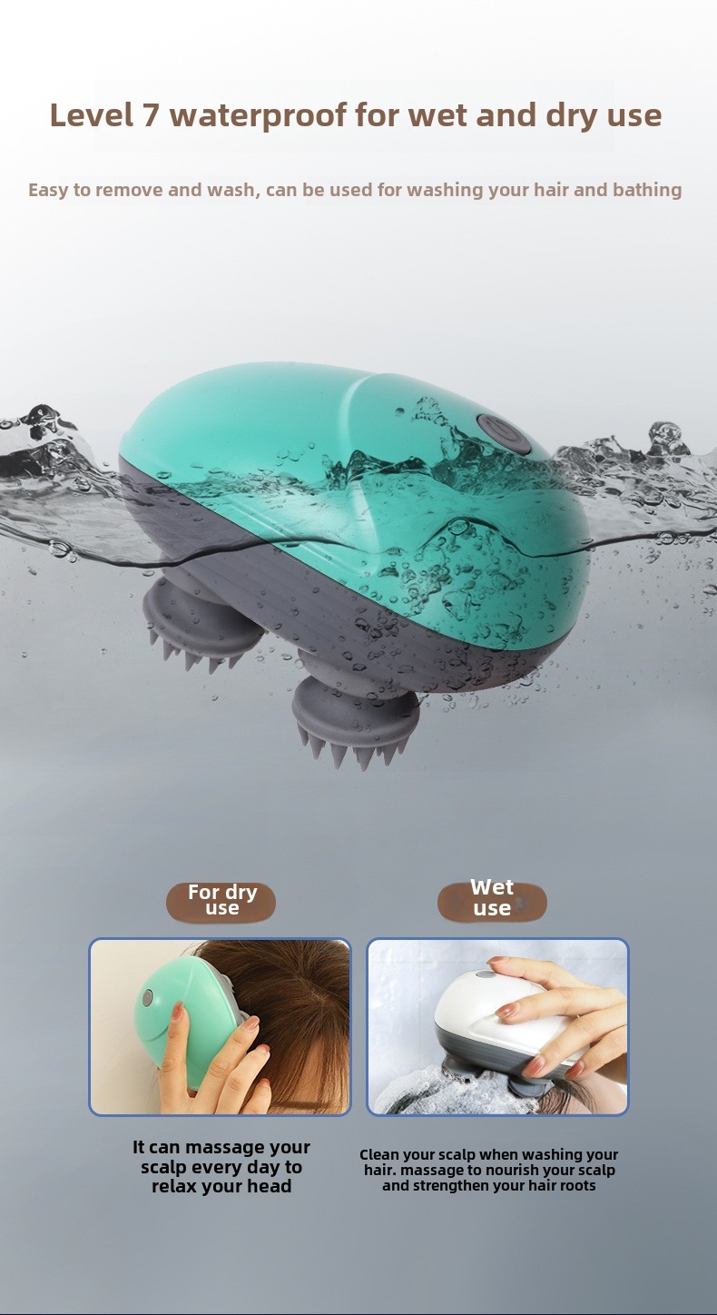 Rechargeable Electric Scalp Massager 2