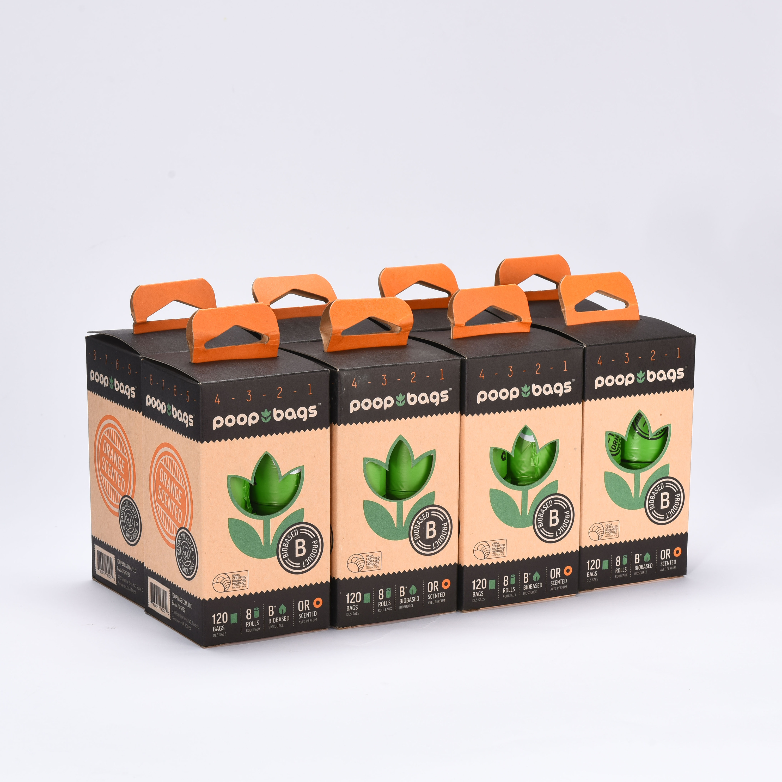 120-Count Biodegradable Dog Poop Bags
