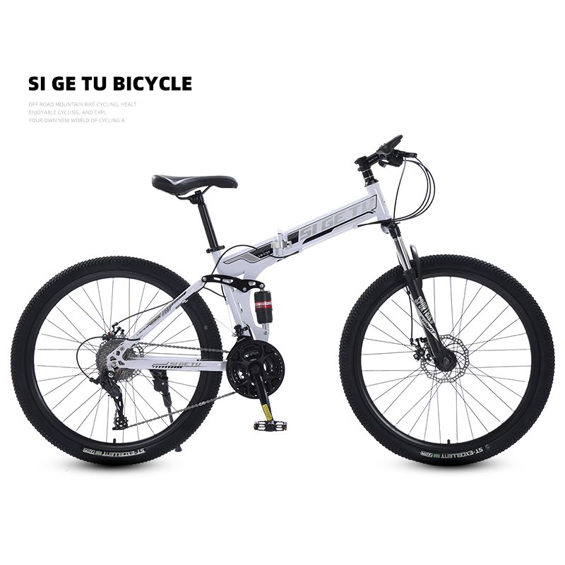 Faltbares Mountainbike Aluminium 21 Gänge