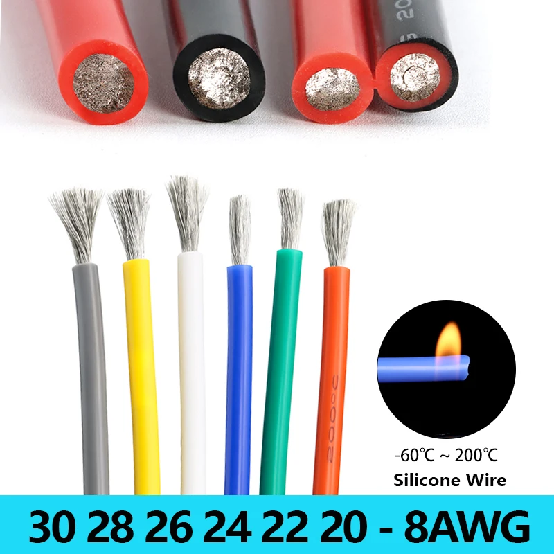Flexible Silicone Copper Wire for LED Lighting 2