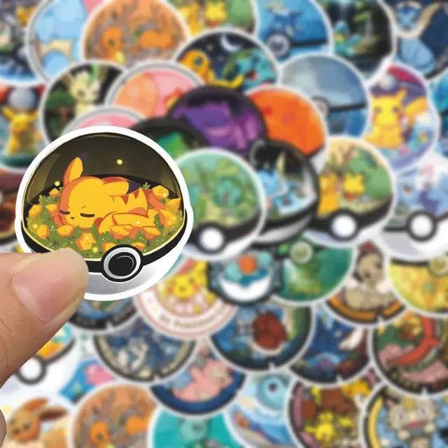 71 Cute Anime Waterproof Stickers Set 2