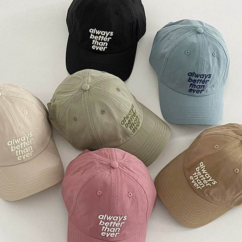 Casual Cotton Baseball Caps Men Women Dad Mesh