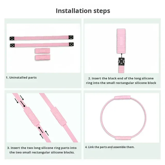 Pilates Ring Circle Home Use Hip Lift Yoga 4