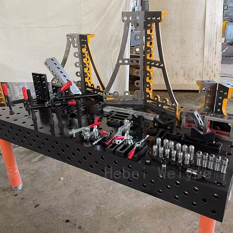 Welding Table with Clamp Fixture