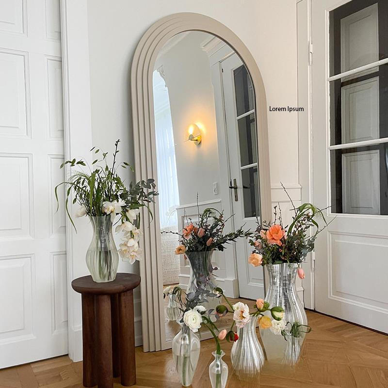 Solid Wood Arch Full-Length Mirror 4