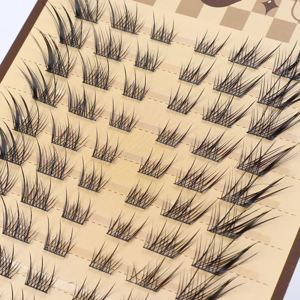 Segmented Fox Eye Individual Cluster Lashes 3