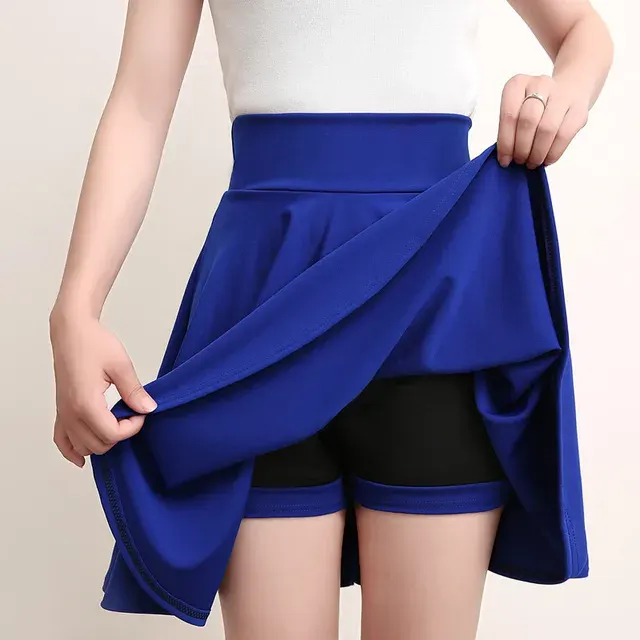 Pleated Skater Skirt 4