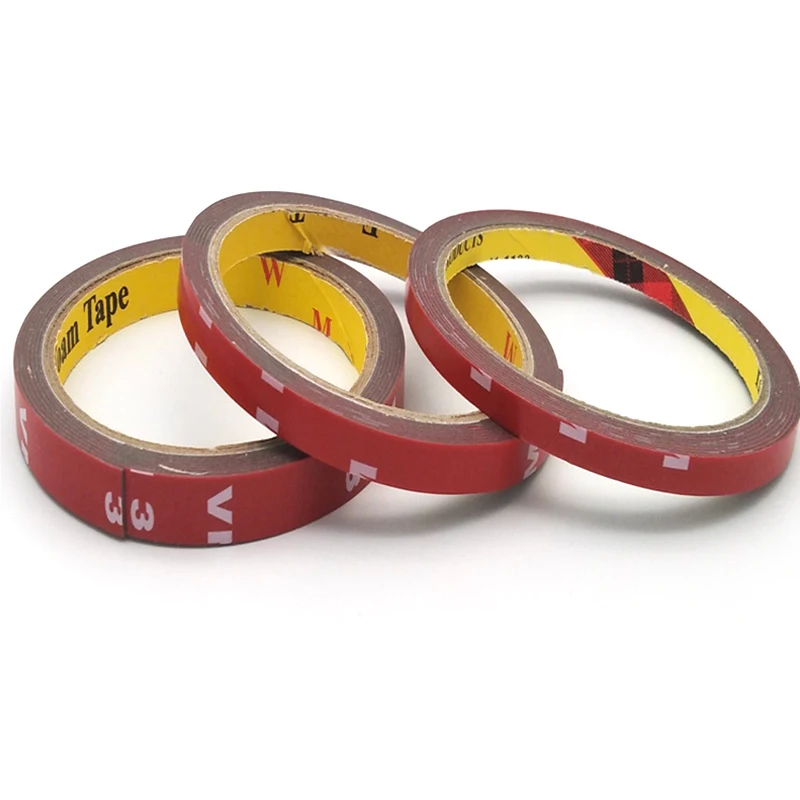 Doppelseitiges Acrylschaumband 3 m, 6–20 mm