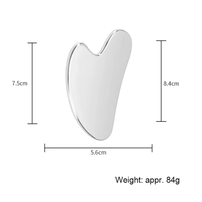 Stainless Steel Gua Sha Facial Massage Set 4