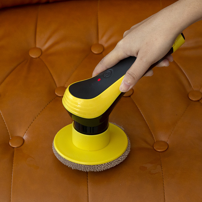 Commercial Electric Roller Brush Scrubber Long Handle 3