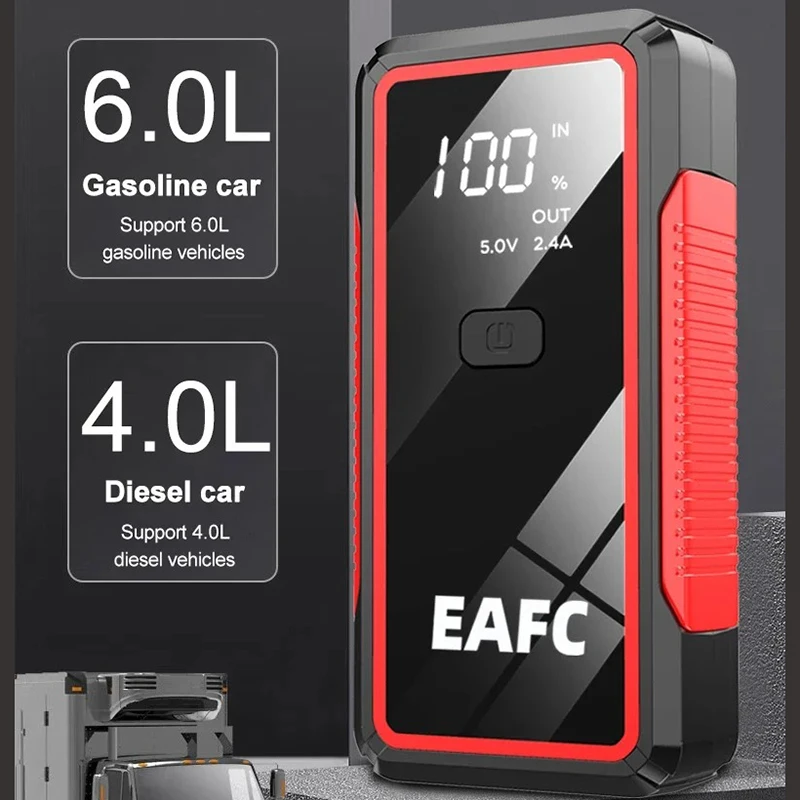 Portable 2000A Car Jump Starter Diesel Petrol 4