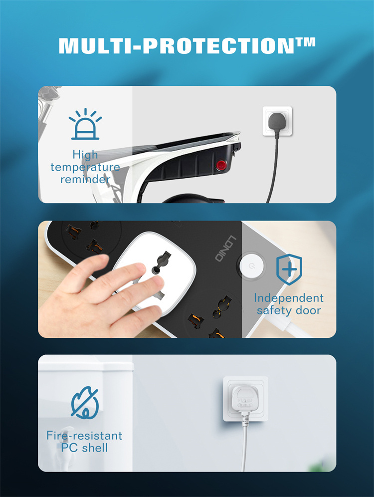 WiFi Smart Plug, UK Type G Socket 3