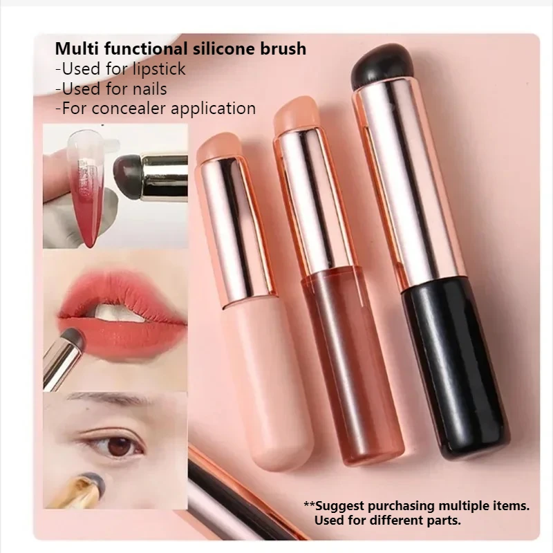 Reusable Silicone Ombre Nail Art Brush 3
