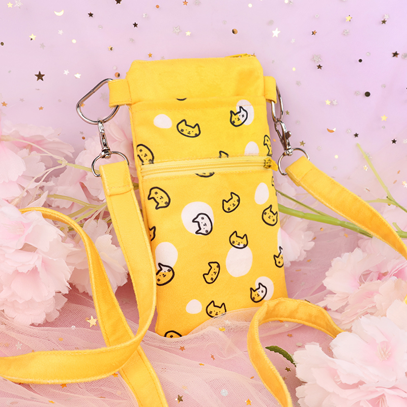 Customizable Mini Crossbody Canvas Tote Bag With Zipper 2