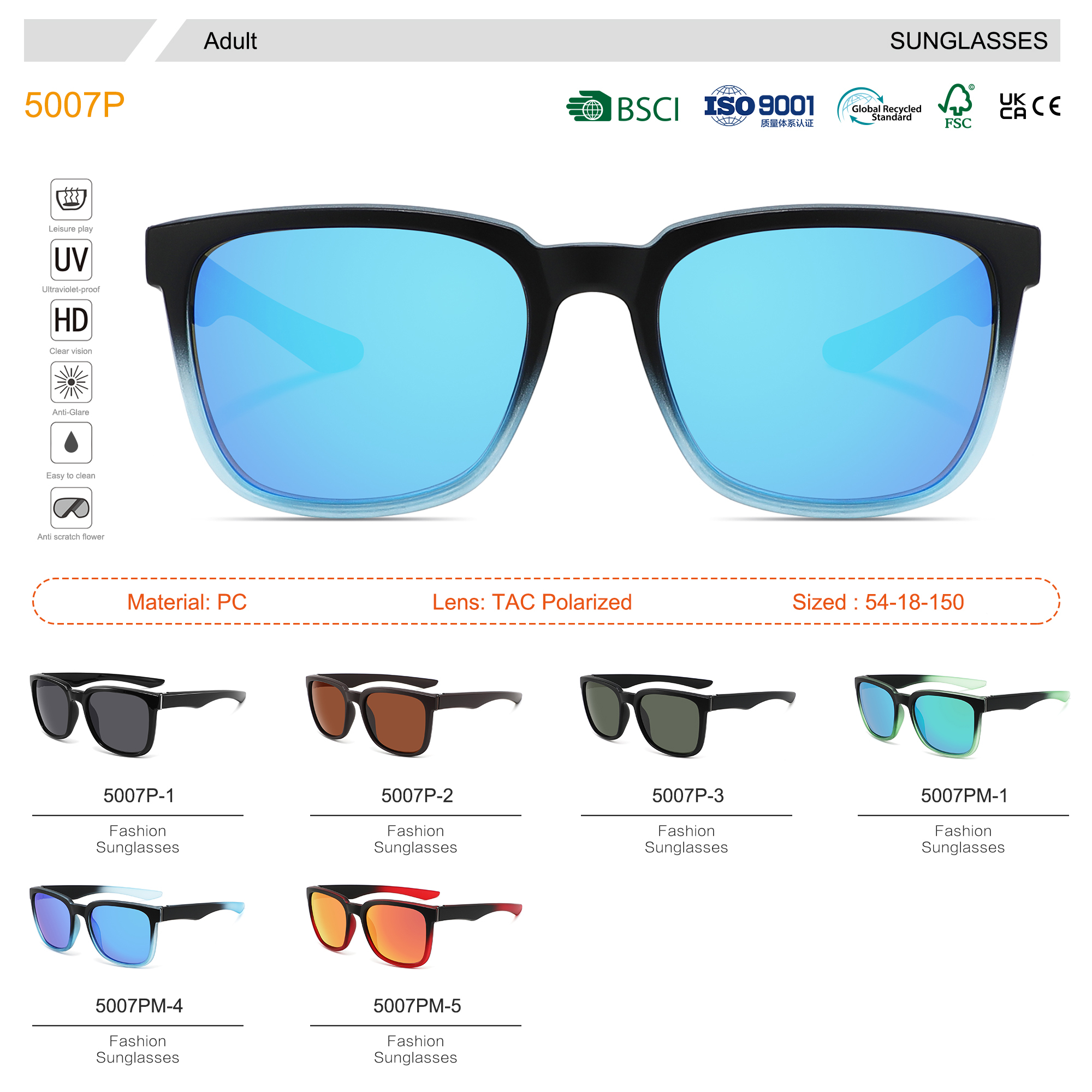 Oversized Baseball Cycling Sunglasses for Men 4