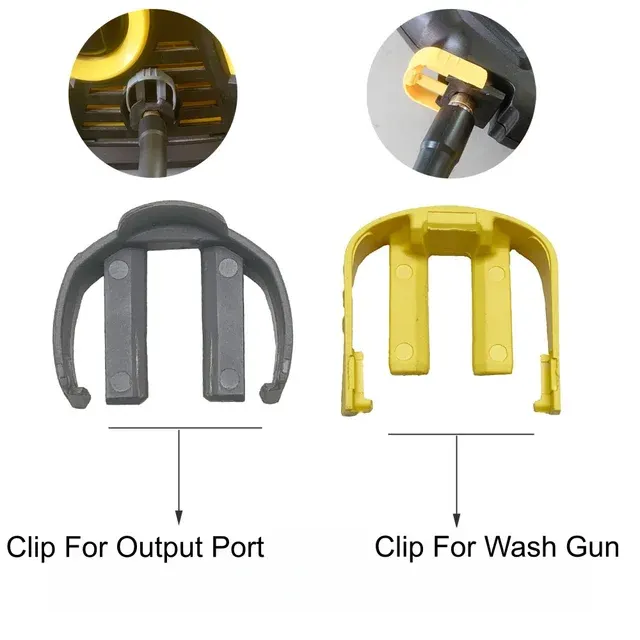 Pressure Washer Hose Clips 2