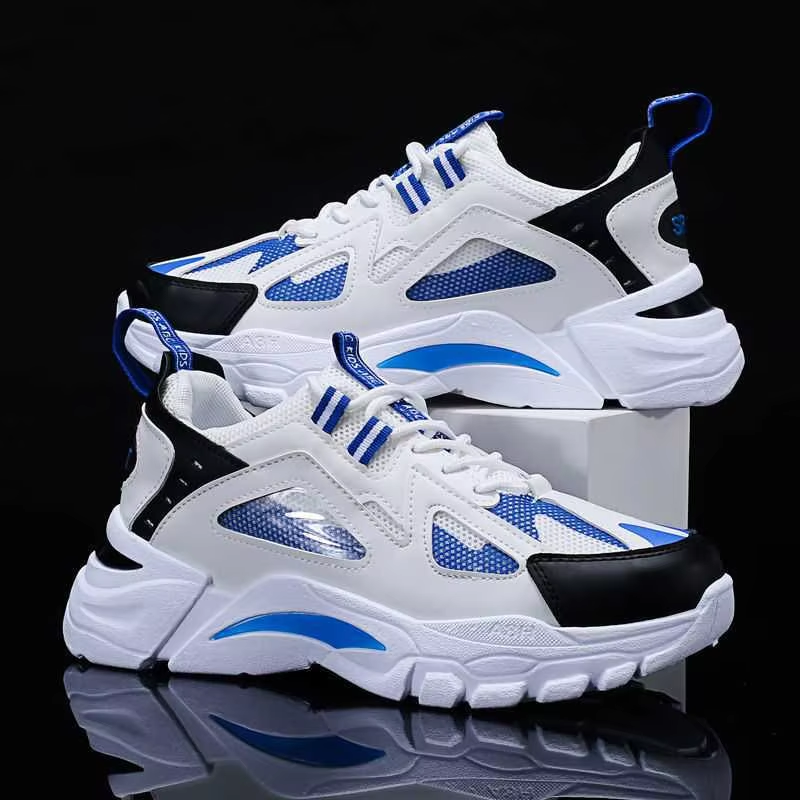 Breathable Chunky Thick Sole Men's Sneakers