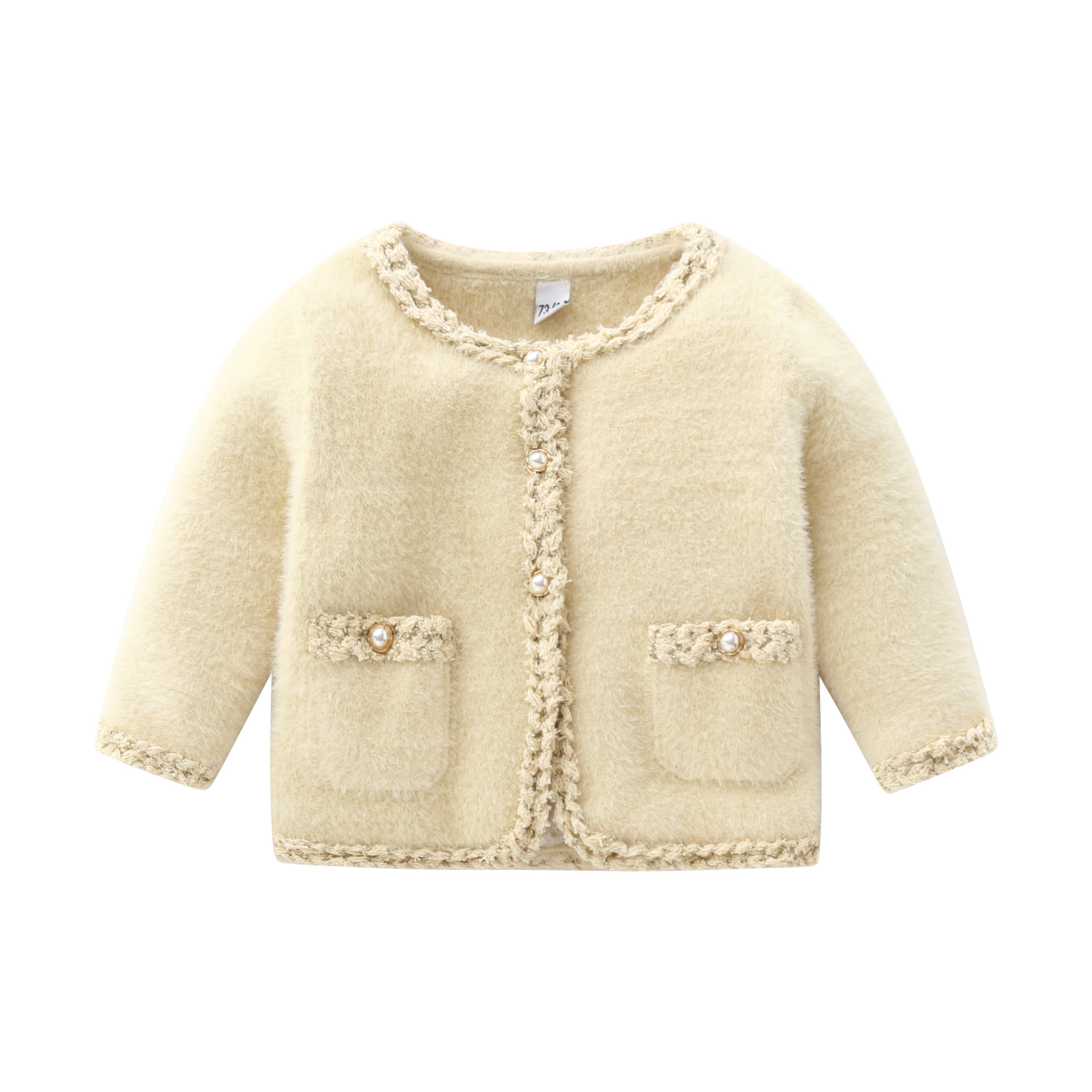 Little Fragrance Long-sleeved Knitted Cardigan