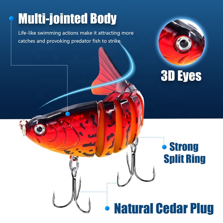 Sinking Multi-Jointed Swimbait 10cm 15.5g 4