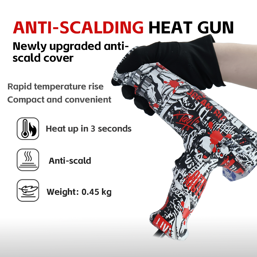 2000W Professional Heat Gun for Car Window Tint 3