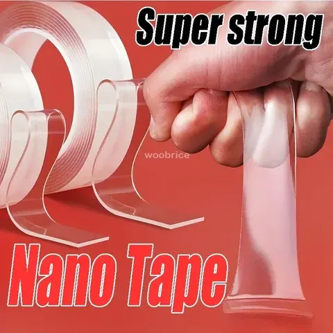 Transparent Double-Sided Nano Tape, Waterproof