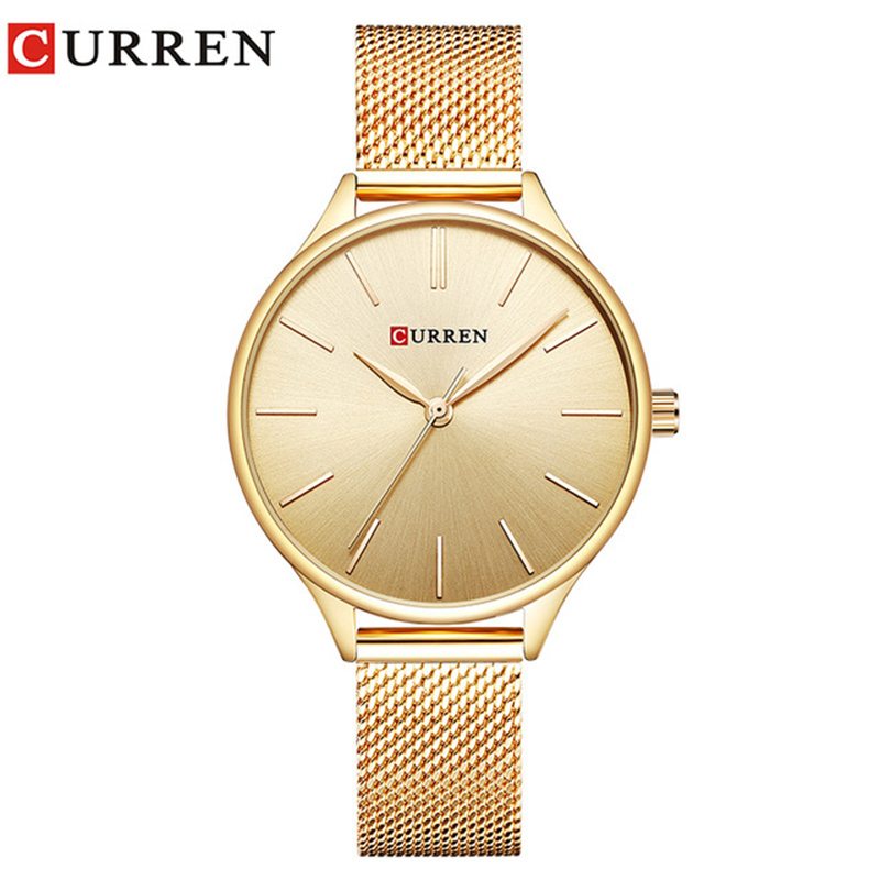 Ladies' Stainless Steel Strap Quartz Watch 3