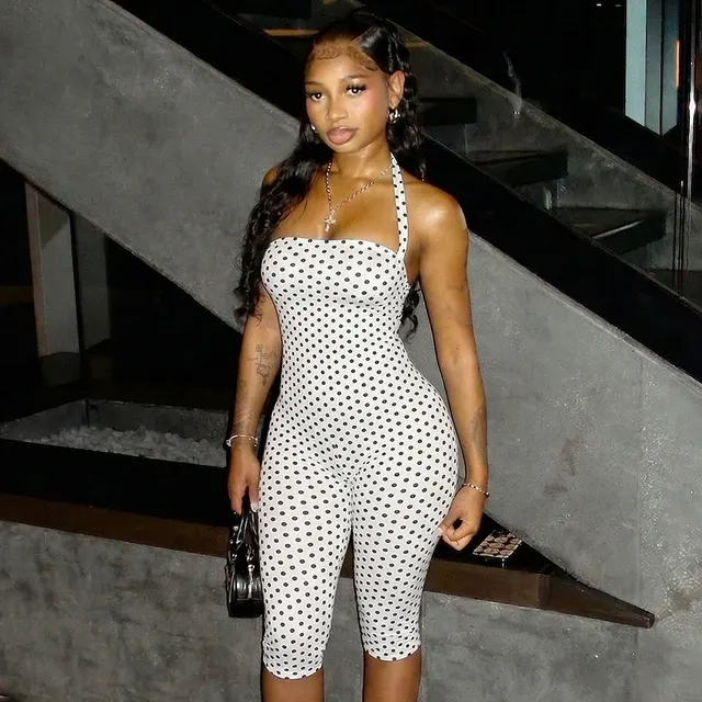 Women's Polka Dot Jumpsuit 3