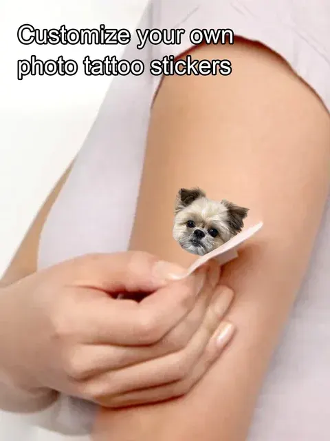 Temporary Tattoo with Photo 4