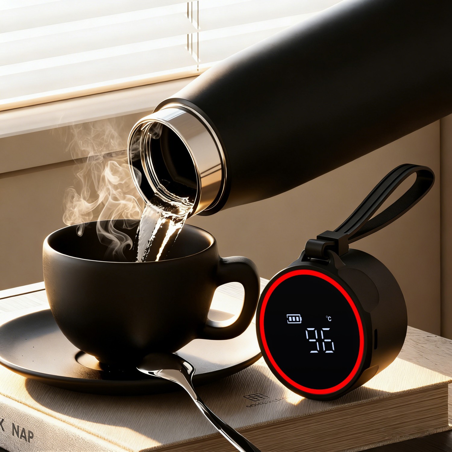 Smart Stainless Steel Water Bottle App Vacuum Flasks 3