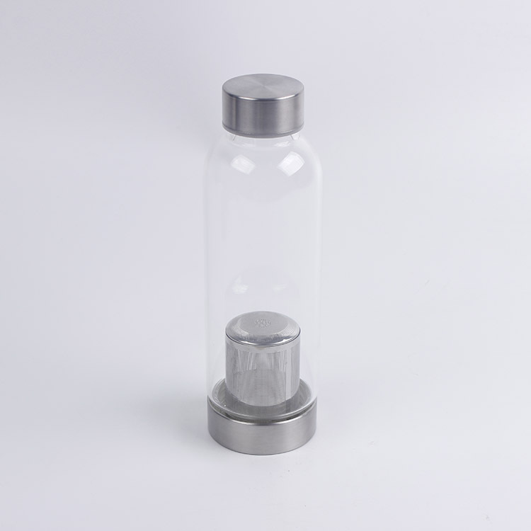 Drinking Water Bottle With Stainless Tea Infuser