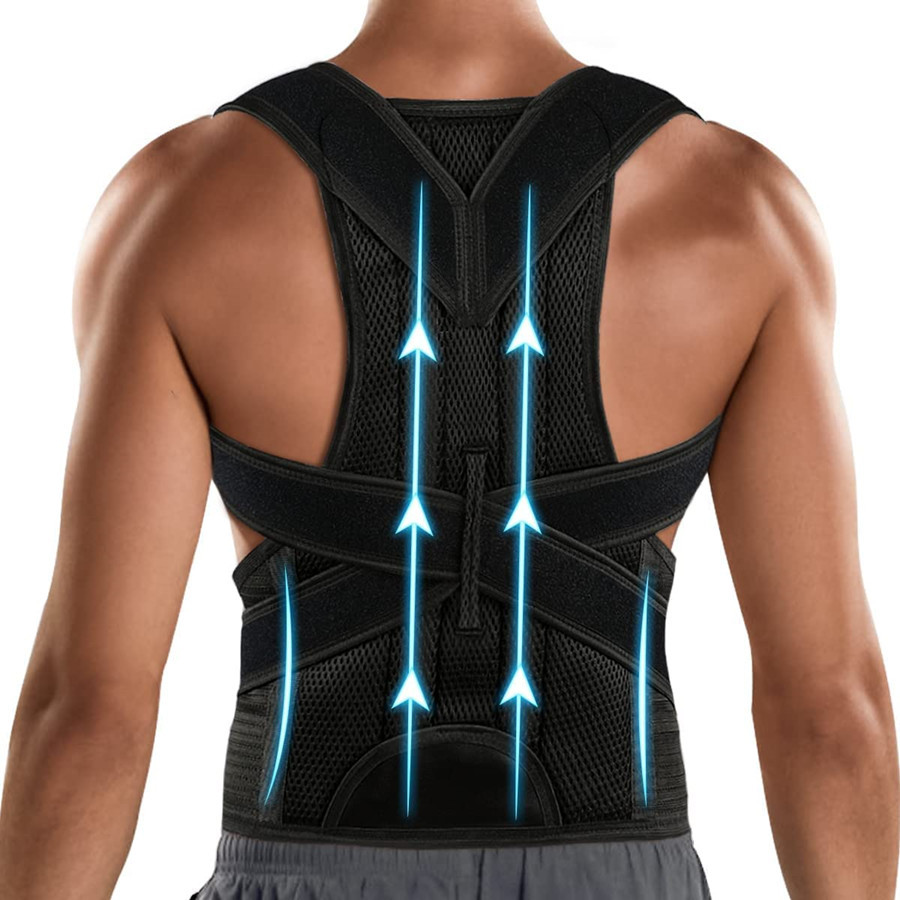 Corrector De Postura Back Straightener Strap Support Poster