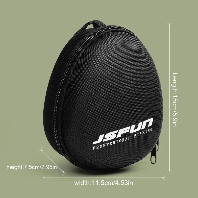 Portable EVA Fishing Reel Protective Pouch 4