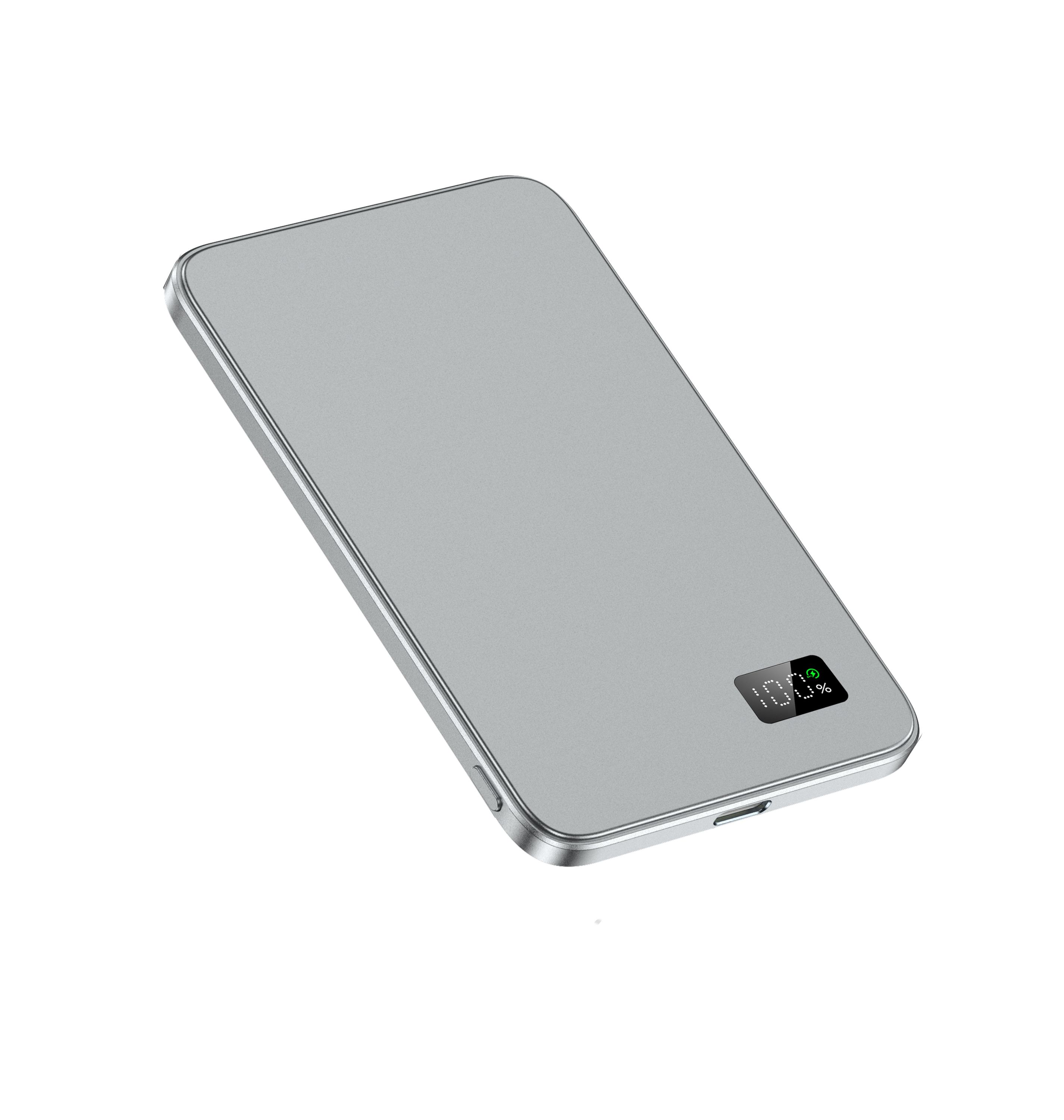 8mm Schlanke Powerbank 10000mAh mit Display 3