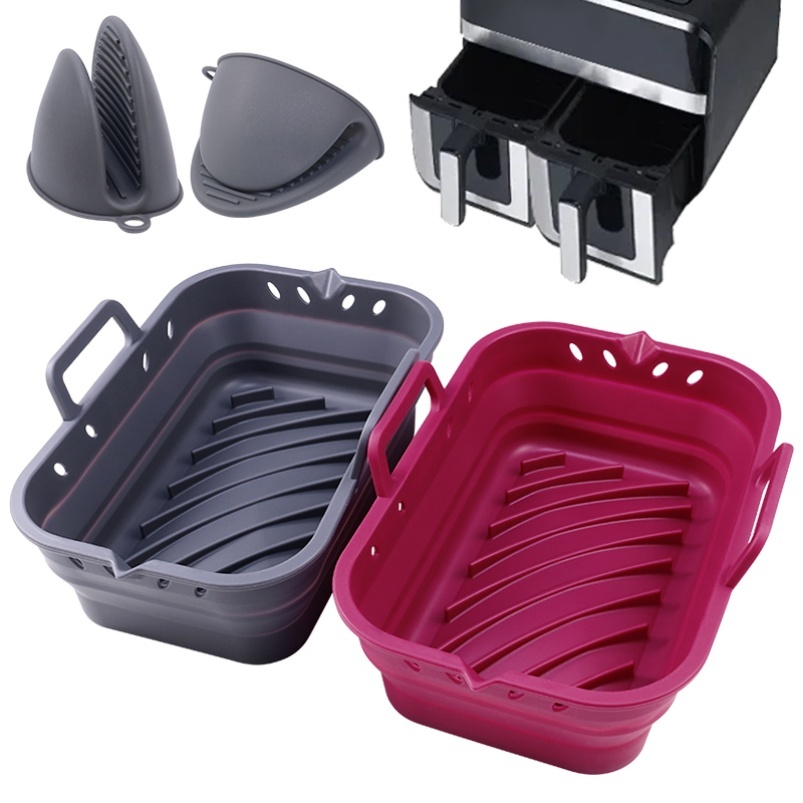 Foldable Silicone Baking Mat for Airfryer 2