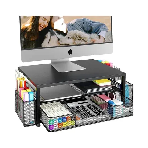 2-Tier Metal Desk Organizer