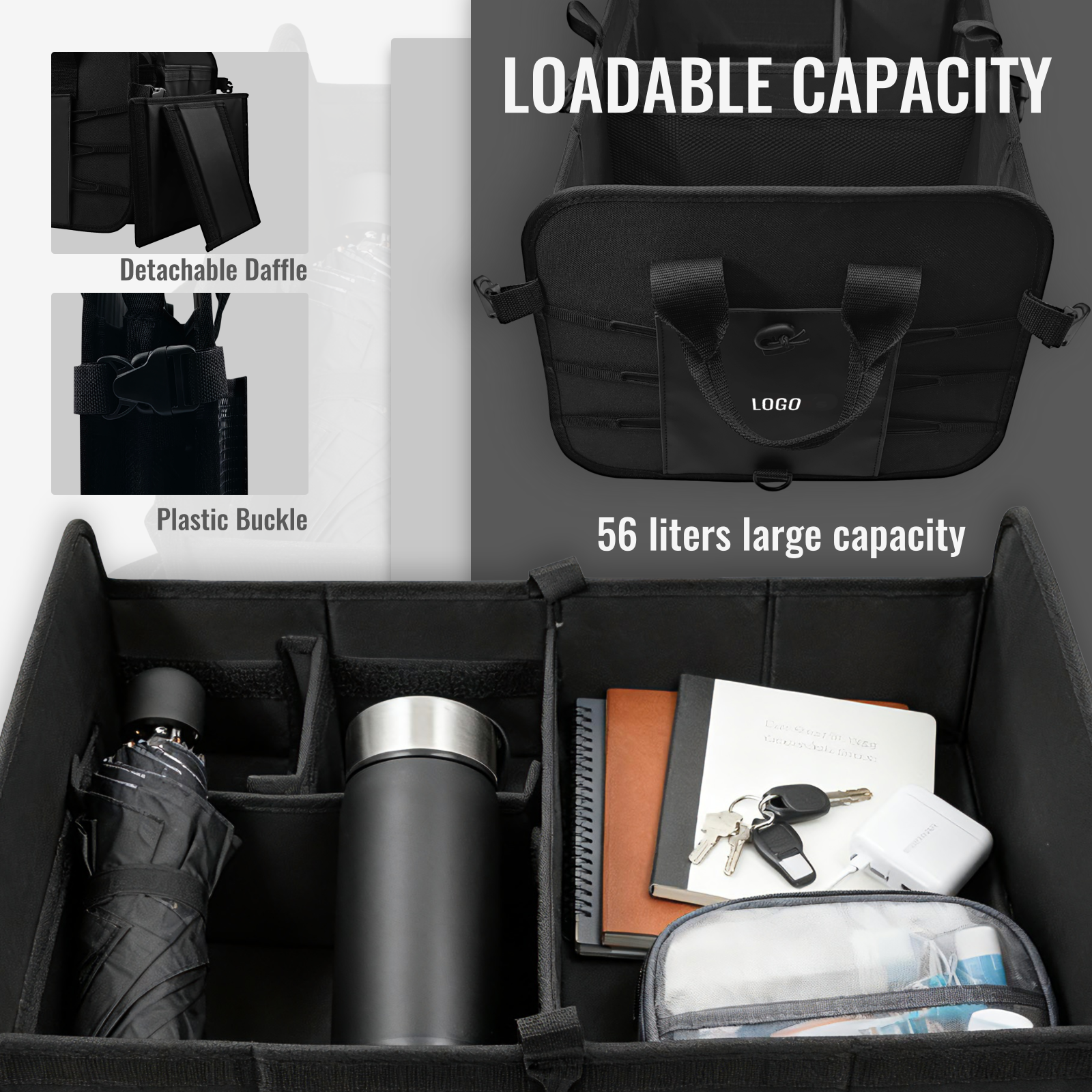 Over Size Foldable Travel Heavy Duty Organizer Storage 2