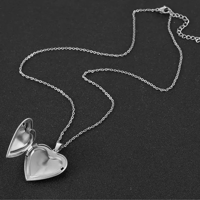 Stainless Steel Locket Necklace 2