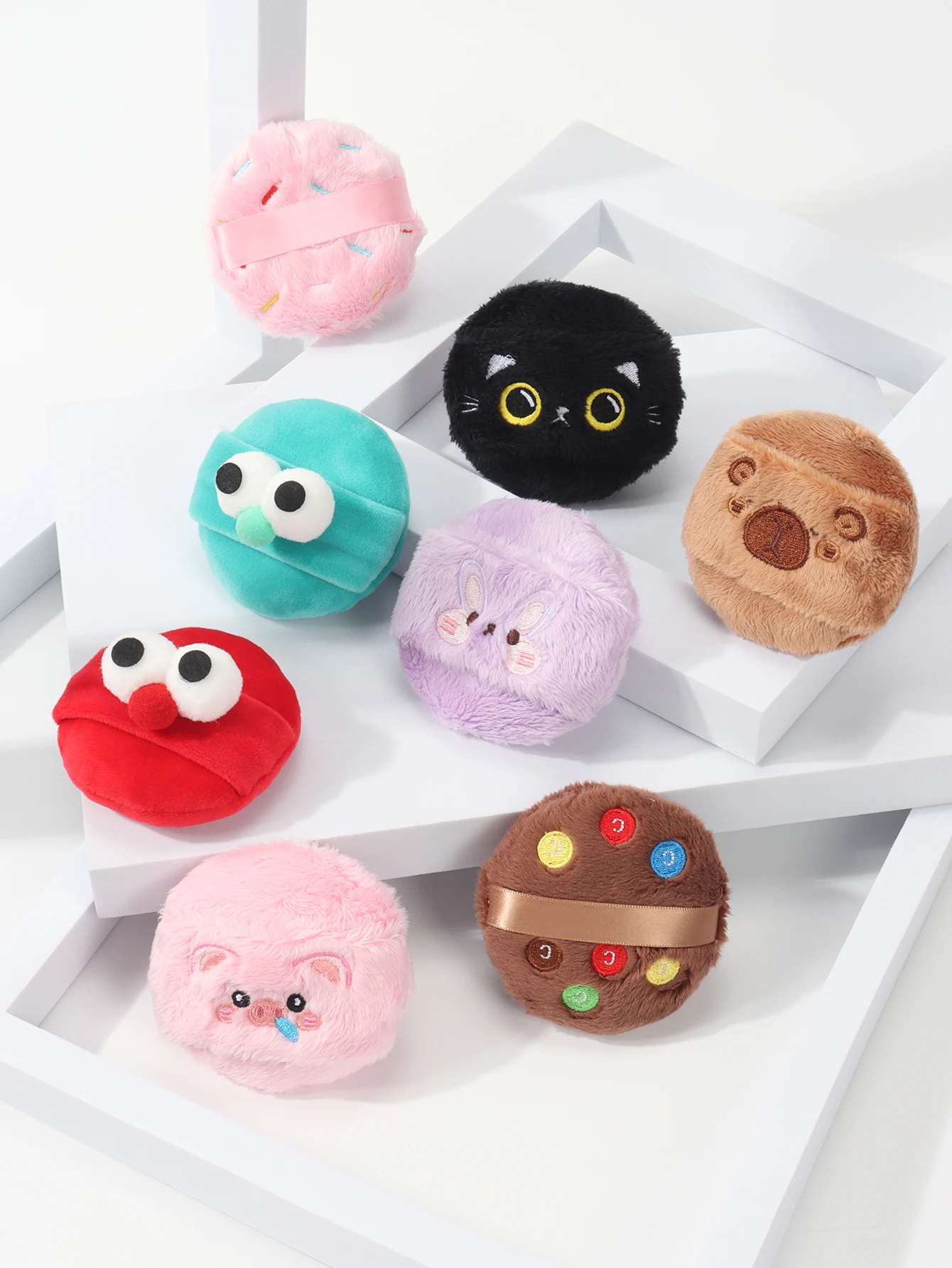 Weibliche Make-Up Mixer Cosmetic Puff Pulver Nette Cartoon 3