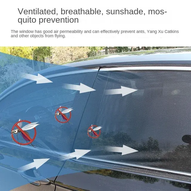 Car Rear Window Sun Shade 2