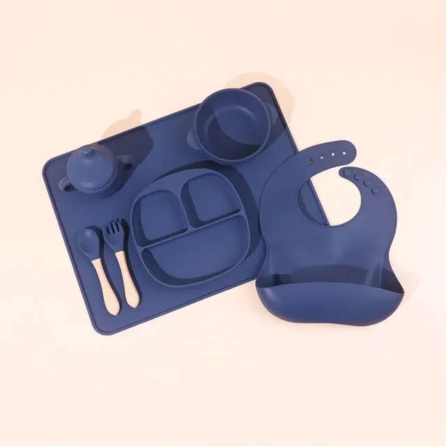 Travel Silicone Baby Suction Plate Bowl 2