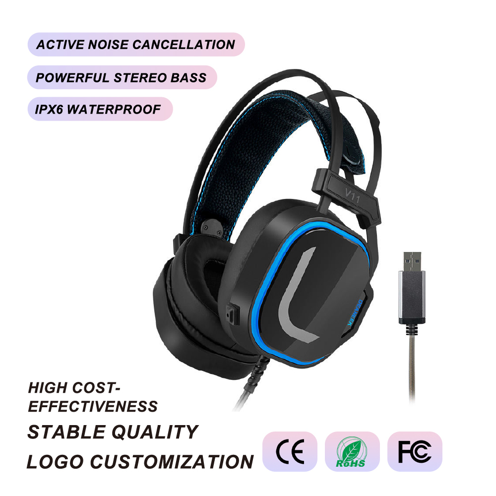 Gaming Earphones Headsets AAC HiFi Bass In-Ear Earbuds