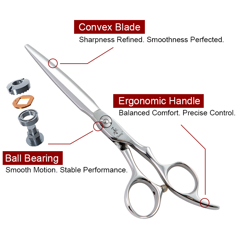 VG10 Steel Thinning Shears for Dogs 3