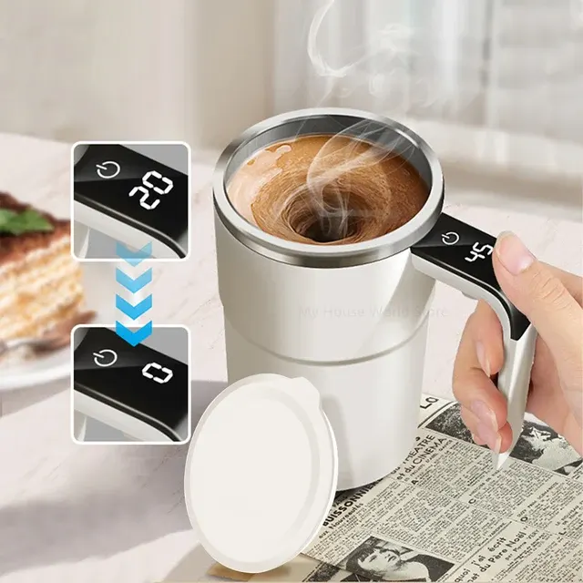 Rechargeable Automatic Stirring Mug 3