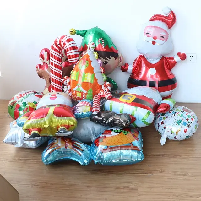 Christmas Foil Balloon Set 4
