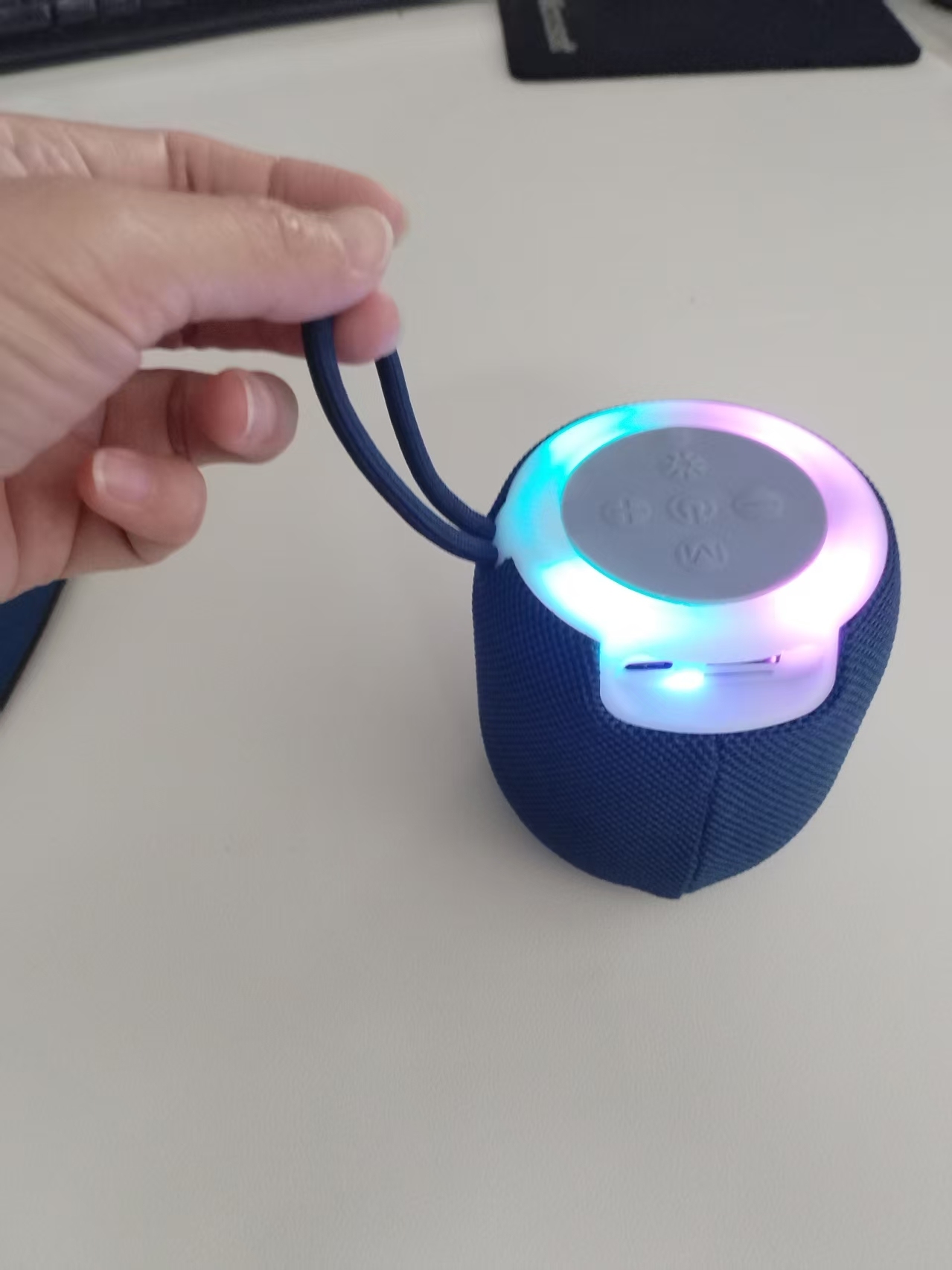 Mini Wireless Speaker with RGB Light 2