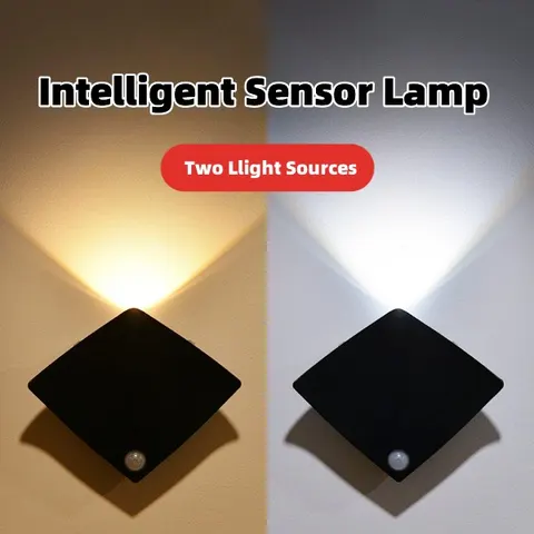 Wireless USB Rechargeable Decor Wall Lamp Human Body
