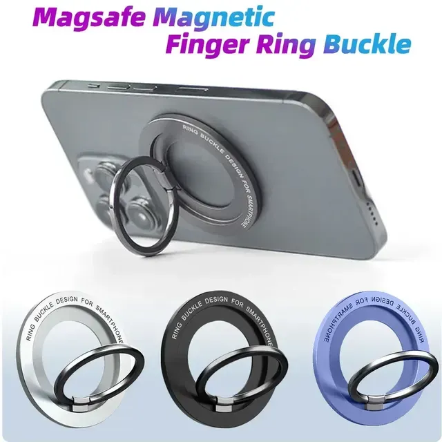 Mini Magnetic MagSafe Finger Ring Phone Holder 2
