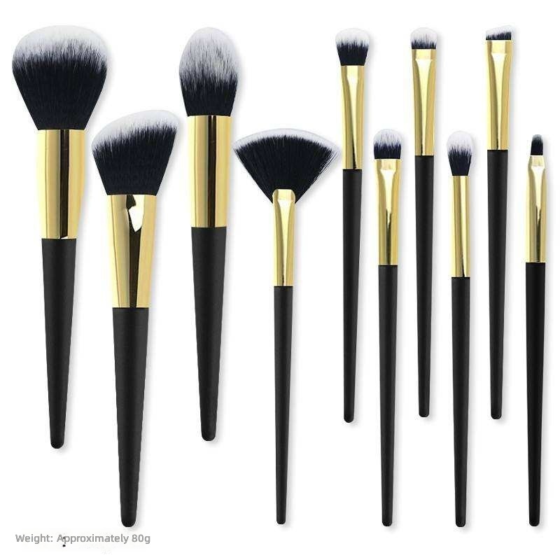 Eco Makeup Brush Set Wood Handle 2